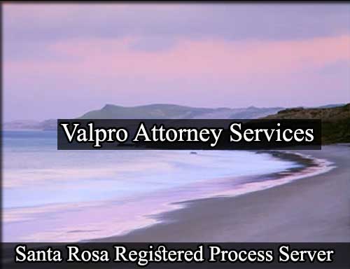 Registered Process Server in Santa Rosa California