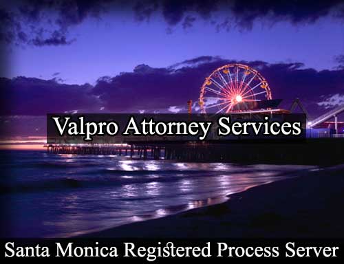 Registered Process Server in Santa Monica California