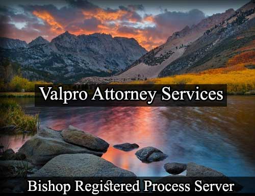Registered Process Server Bishop California
