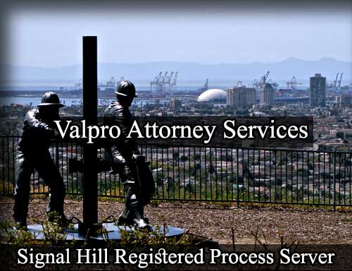 Registered Process Server Signal Hill California