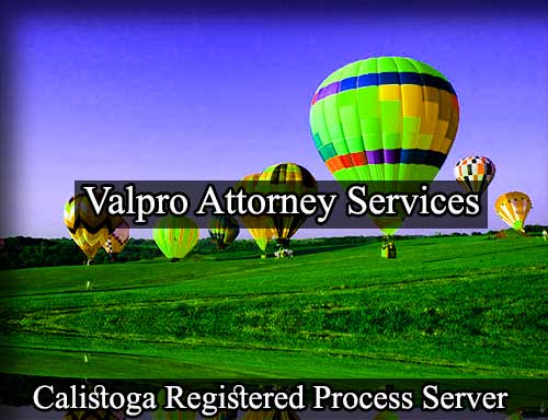 Registered Process Server Calistoga California