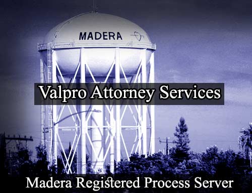 Registered Process Server Madera California