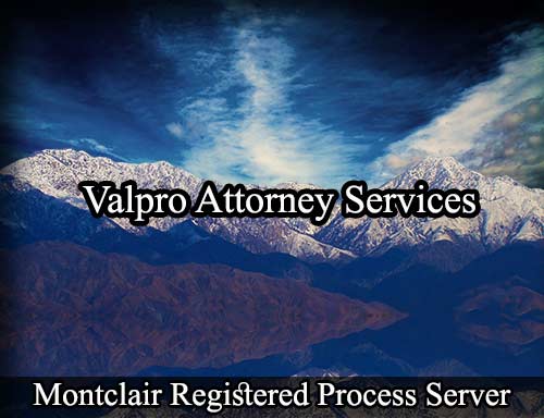 Registered Process Server Montclair California