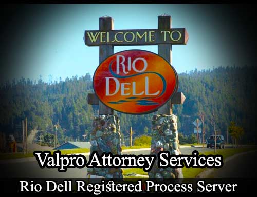 Registered Process Server Rio Dell