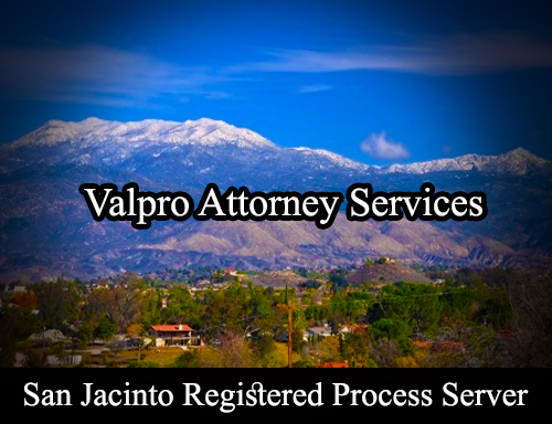 Registered Process Server San Jacinto