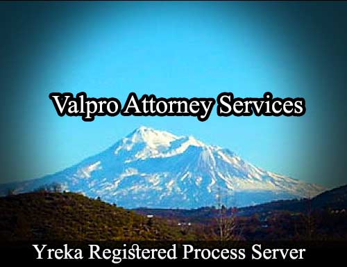Registered Process Server Yreka