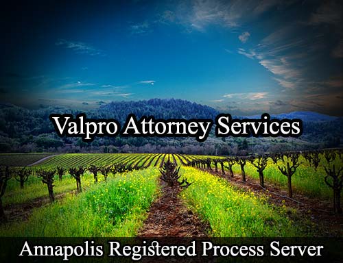 Registered Process Server Annapolis California