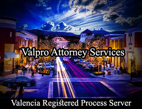 Registered Process Server Valencia California