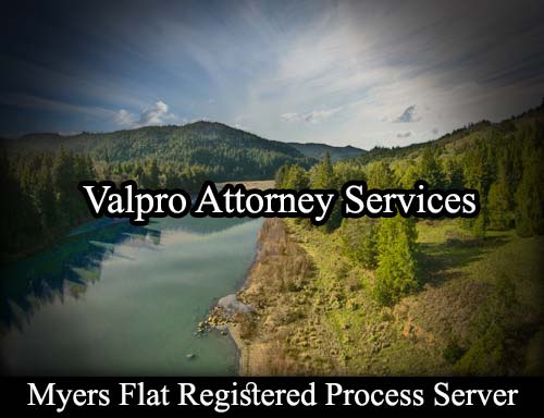 Registered Process Server Myers Flat California