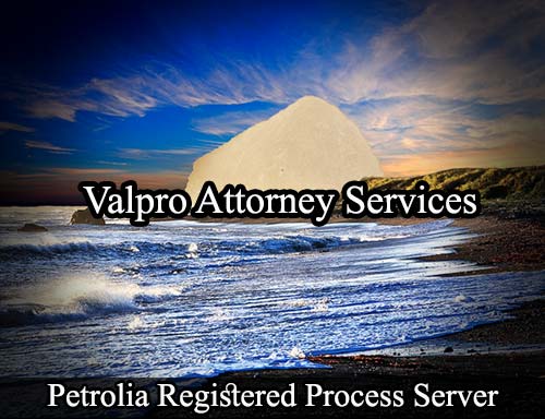 Registered Process Server Petrolia California
