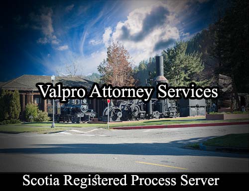 Scotia California Registered Process Server