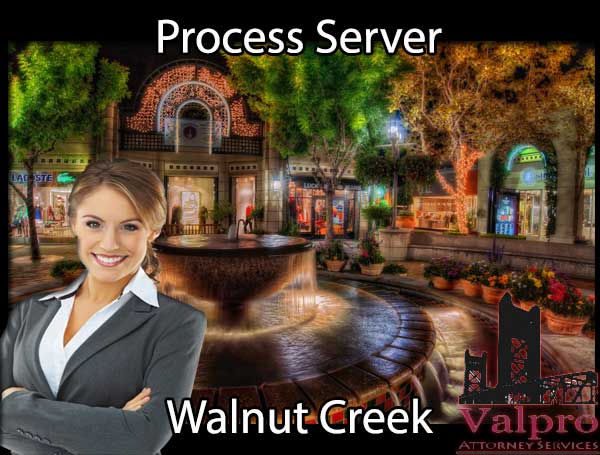 Process Server Walnut Creek