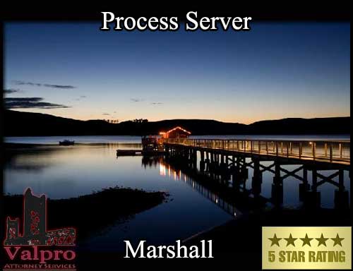 Process Server Marshall