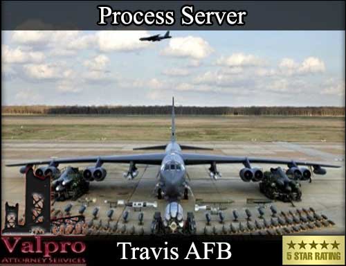 Process Server Travis Afb