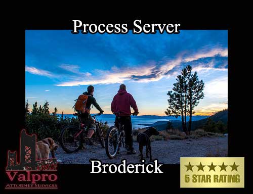 Process Server Broderick