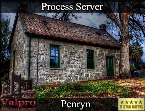 Registered Process Server Penryn California