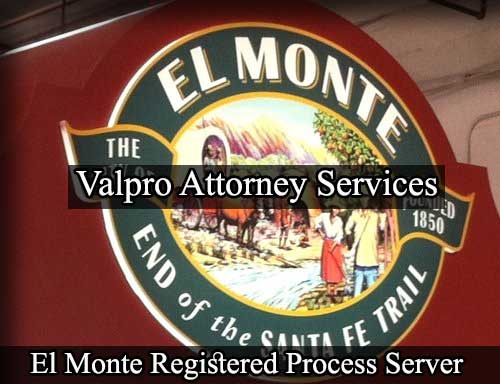 Registered Process Server in El Monte
