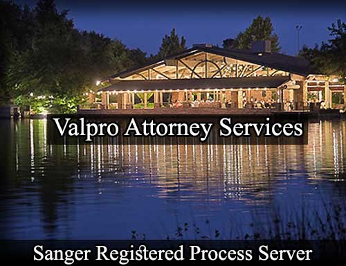 Registered Process Server in Sanger California
