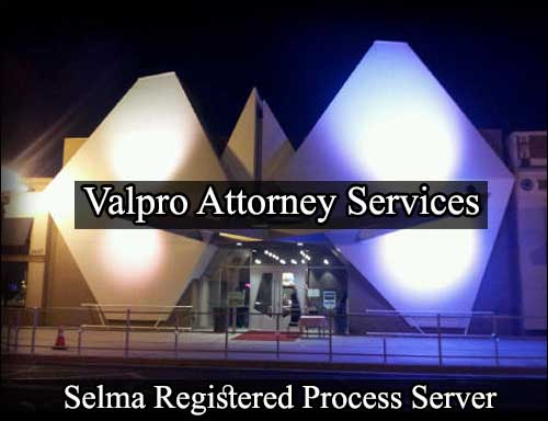 Registered Process Server Selma California