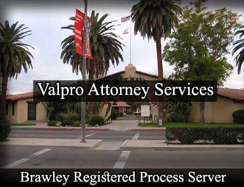 Registered Process Server Brawley California