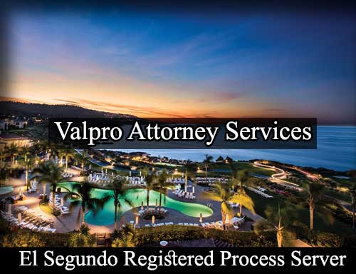 Registered Process Server El Segundo California