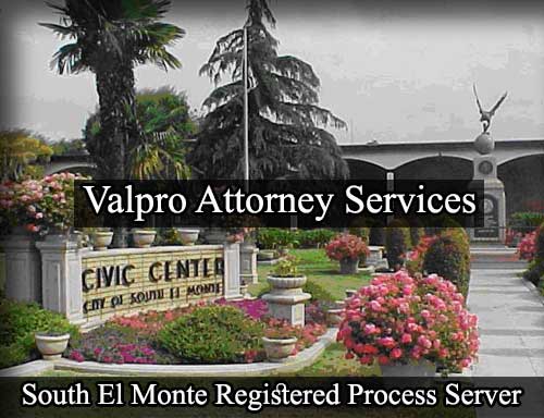 Registered Process Server South El Monte California