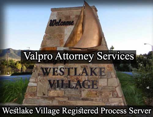 Registered Process Server Westlake Village California