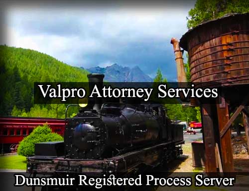 Registered Process Server Dunsmuir