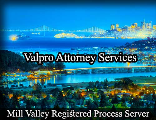 Registered Process Server Mill Valley California