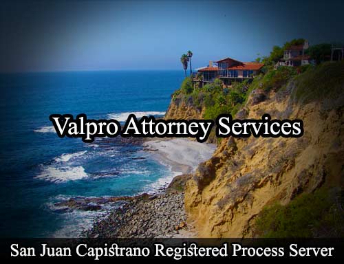 Registered Process Server San Juan Capistrano