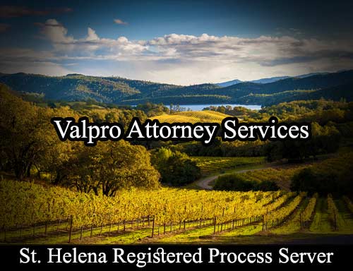 Registered Process Server St. Helena