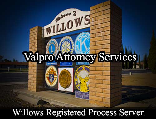 Registered Process Server Willows