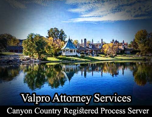Registered Process Server Canyon Country California