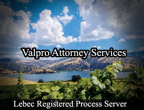 Registered Process Server Lebec California
