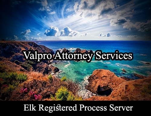 Registered Process Server Elk California