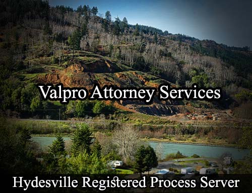 Registered Process Server Hydesville California